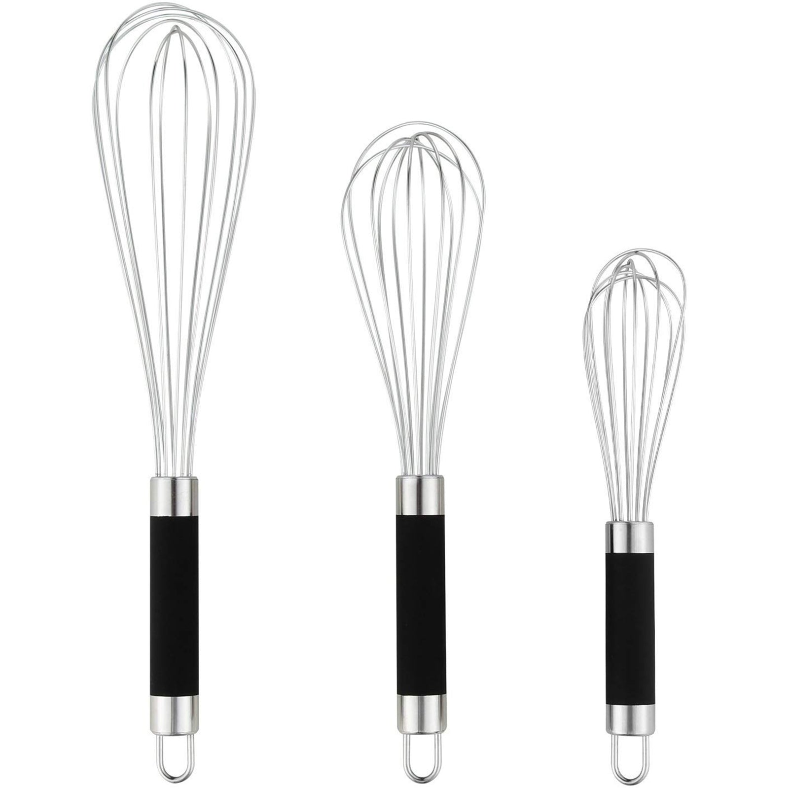 Stainless Steel Whisk (Set of 3)