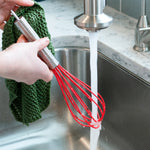 Red Silicone Whisk (Set of 3)